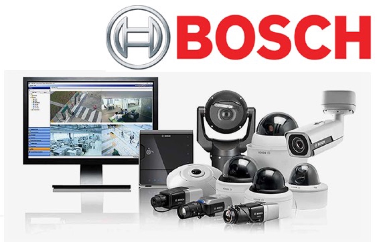 กล้องวงจรปิด Bosch พร้อมระบบบริหารจัดการ